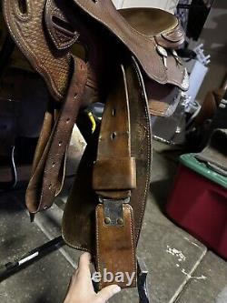 Harpers Saddlery Western Pleasure Show Saddle 15.5