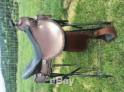 Henry Miller Double Creek Saddlery Old Timer Western Trail Saddle