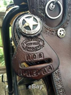 Henry Miller Double Creek Saddlery Old Timer Western Trail Saddle