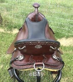 Henry Miller Double Creek Saddlery Old Timer Western Trail Saddle