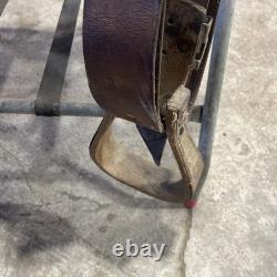 Hereford Brand Western Pleasure Saddle Brown Leather Floral Tooled See Pictures