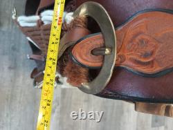 Hereford Tex Tan Western Pleasure Trail All Around Saddle 15.5