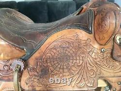 Hereford Tex Tan Western Saddle