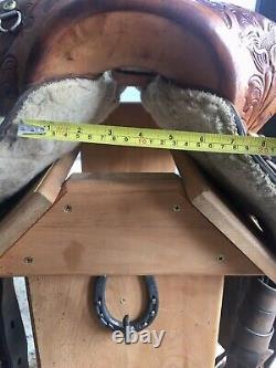 Hereford Tex Tan Western Saddle