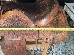 Hereford Tex Tan Western Saddle