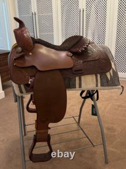 Hereford Tex Tan Western Saddle New Never Used