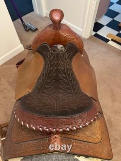 Hereford Tex Tan Western Saddle New Never Used
