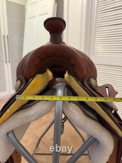 Hereford Tex Tan Western Saddle New Never Used