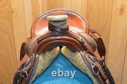 High Country Cowboy Company Ranch Western Saddle J Redding maker 16 inch