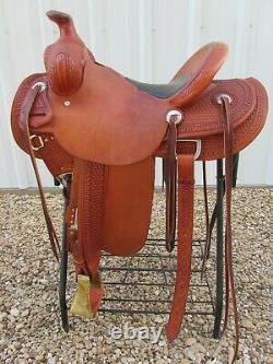 High Country Cowboy Company Will James western saddle BARELY USED with sterling