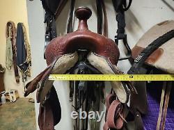 High Horse By Circle Y 16 Gaited Western Trail Saddle