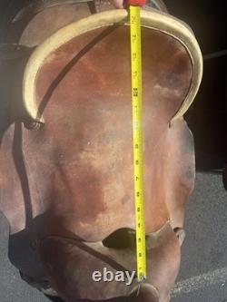 High back 16 in ranch Horse western Saddle