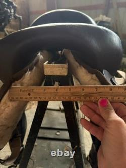 Highbank by Circle Y Endurance Trail Saddle, Western, 18 Wide Tree