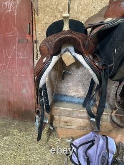 Hilason Western Flex Tree barrel 15 excellent condition