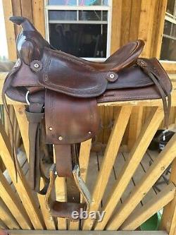 Horse Or Pony Tack 12 Simco Youth Child Western Saddle