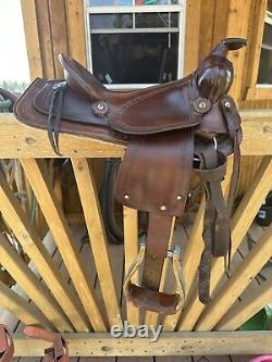 Horse Or Pony Tack 12 Simco Youth Child Western Saddle