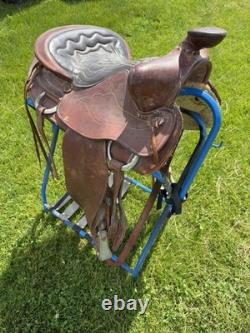 Horse Saddle 14 Barrel Western Youth Kids Used