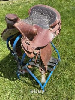 Horse Saddle 14 Barrel Western Youth Kids Used