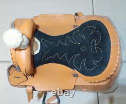 Horse Saddle 16 Inch Leather Brand New Horse Saddle 16 Inch Leather Brand New