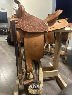 Horse Saddle Keyston Brothers Western Rodeo Cowboy NFR Cowboy Barrel Racing