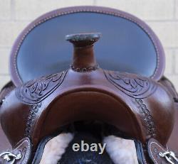 Horse Saddle Western Used Gaited Trail Endurance Custom Leather Tack 16 17 18