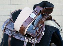 Horse Saddle Western Used Trail Roping Wade Ranch Work Leather Tack 16 17 18