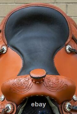 Horse Saddle Western Used Trail Show Leather Tack 15 16 17 18