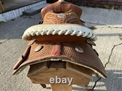 Horse Tack 13 1/2 Billy Cook Barrel Racing Western Saddle