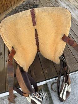 Horse Tack 13 1/2 Billy Cook Barrel Racing Western Saddle