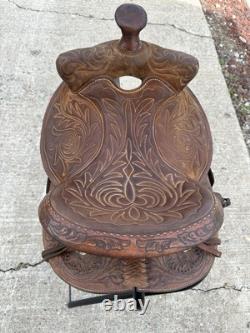 Horse Tack 13 Circle Y Western Saddle