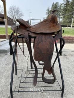 Horse Tack 13 Circle Y Western Saddle