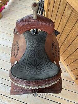 Horse Tack 14 1/2 Corriente Barrel Racing Western Saddle