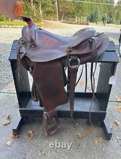 Horse Tack 14 1/2 Simco Western Saddle