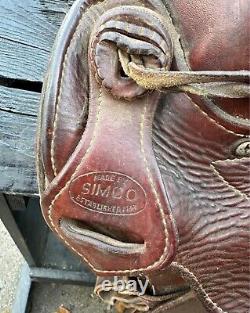 Horse Tack 14 1/2 Simco Western Saddle