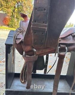 Horse Tack 14 1/2 Simco Western Saddle