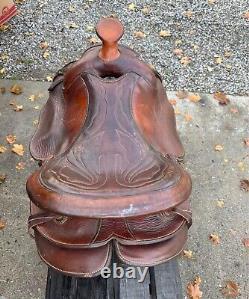 Horse Tack 14 1/2 Simco Western Saddle