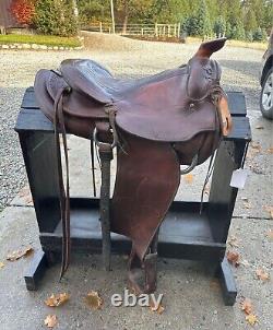 Horse Tack 14 1/2 Simco Western Saddle