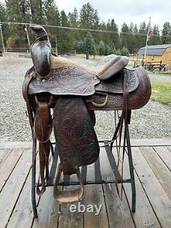 Horse Tack 14 1/2 Western Saddle