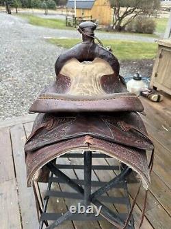 Horse Tack 14 1/2 Western Saddle