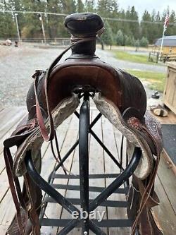 Horse Tack 14 1/2 Western Saddle