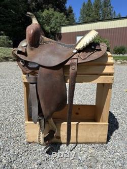 Horse Tack 14 Circle Y Connie Combs Western Barrel Racing Saddle