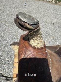 Horse Tack 14 Circle Y Connie Combs Western Barrel Racing Saddle