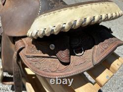 Horse Tack 14 Circle Y Connie Combs Western Barrel Racing Saddle