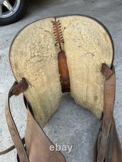 Horse Tack 14 Circle Y Connie Combs Western Barrel Racing Saddle