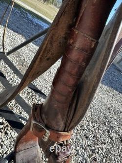 Horse Tack 15 1/2 Carl Olson Western Ranch Saddle