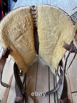 Horse Tack 15 1/2 Carl Olson Western Ranch Saddle