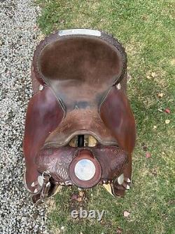 Horse Tack 15 1/2 Circle Y Equitation Western Show Saddle