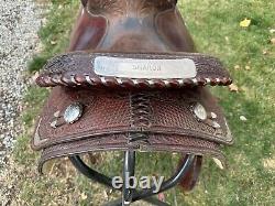 Horse Tack 15 1/2 Circle Y Equitation Western Show Saddle