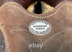 Horse Tack 15 1/2 Custom Benchmark Western Show Saddle & Headstall