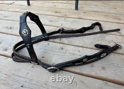 Horse Tack 15 1/2 Custom Benchmark Western Show Saddle & Headstall